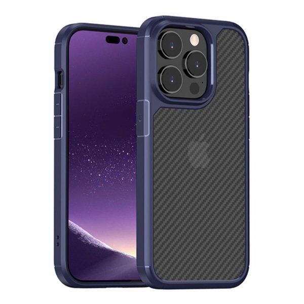 Mocolo iPhone 14 Pro Cover Savannasaurus Series Blå
