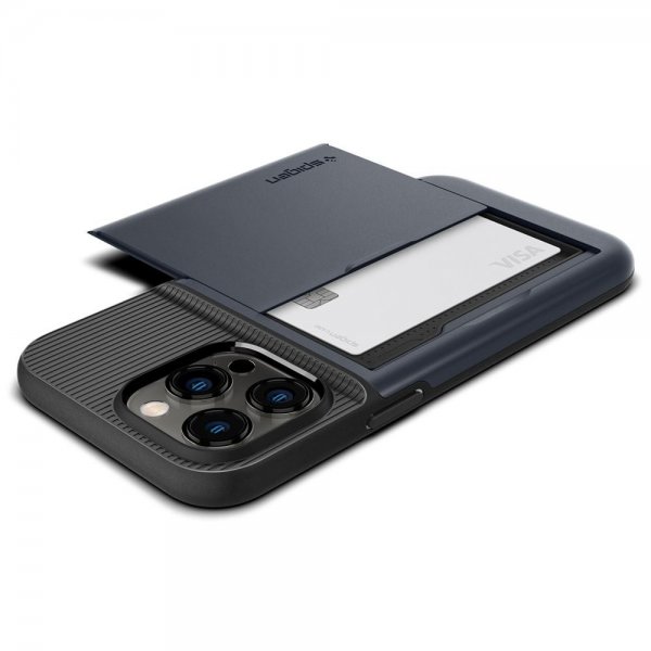 Spigen iPhone 14 Pro Cover Slim Armor CS Metal Slate
