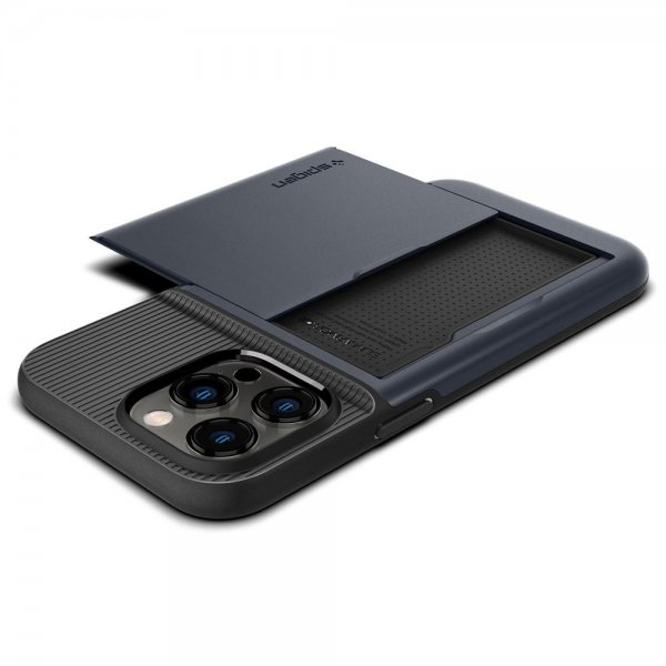 Spigen iPhone 14 Pro Cover Slim Armor CS Metal Slate