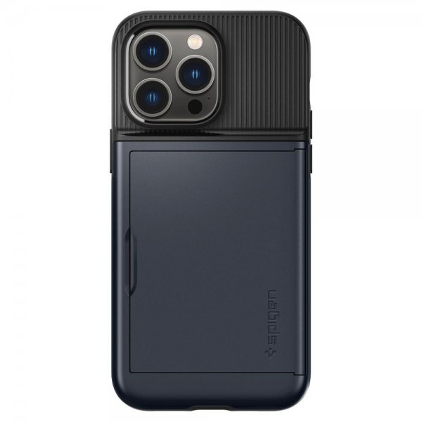 Spigen iPhone 14 Pro Cover Slim Armor CS Metal Slate