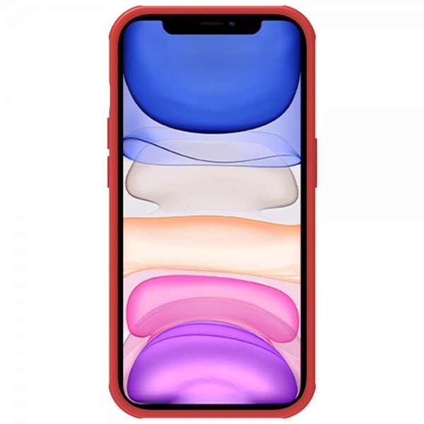 Nillkin iPhone 14 Pro Cover Super Frosted Shield Pro Rød