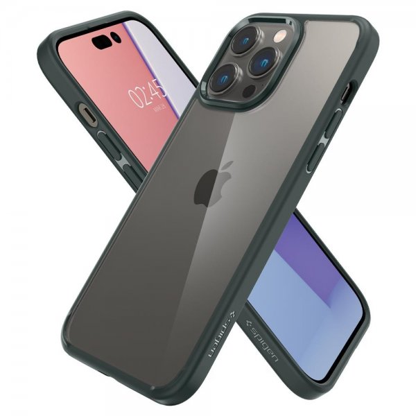 Spigen iPhone 14 Pro Cover Ultra Hybrid Abyss Green