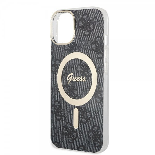 Guess iPhone 14 Cover 4G Pattern MagSafe Sort