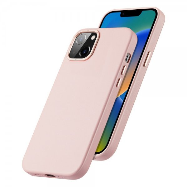Dux Ducis iPhone 14 Cover Grit Series MagSafe Lyserød
