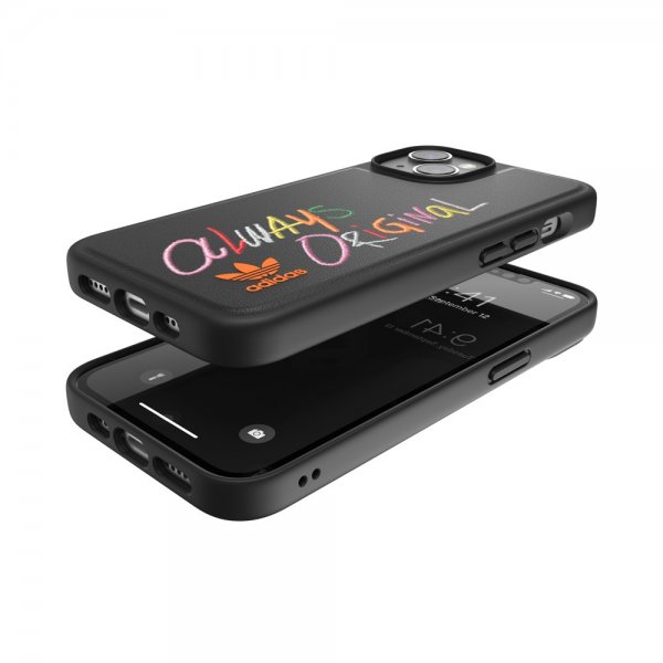 Adidas iPhone 14 Cover Inlay Embroidery Case Colorful