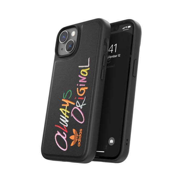 Adidas iPhone 14 Cover Inlay Embroidery Case Colorful