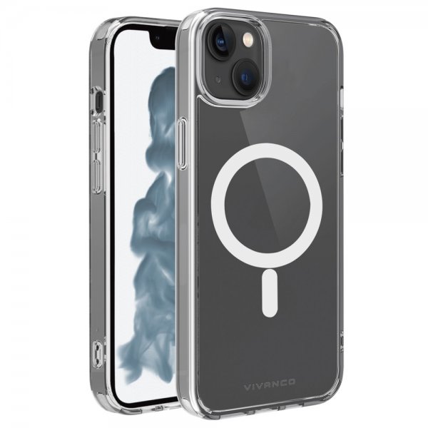 Vivanco iPhone 14 Cover Mag Steady Transparent