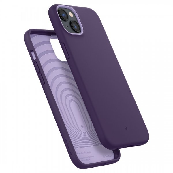 Caseology iPhone 14 Cover med Skærmbeskyttelse Nano Pop 360 Grape Purple