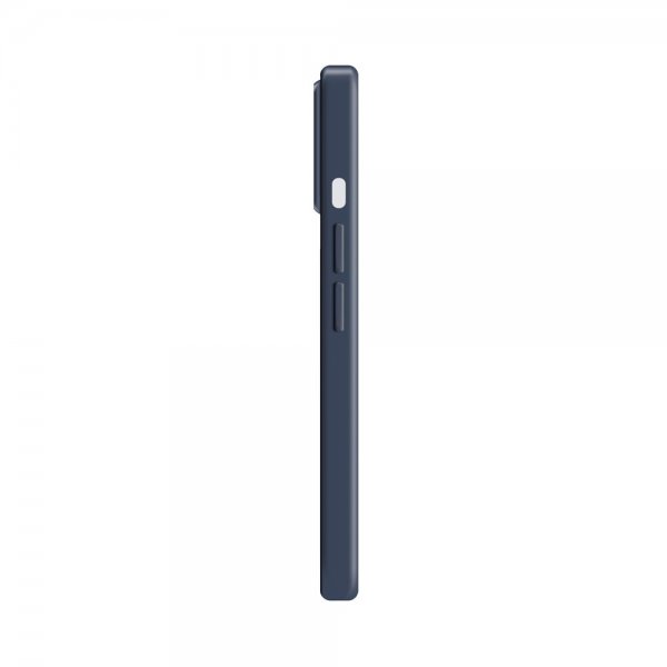 Xqisit iPhone 14 Skal Silicone Case Mørkeblå