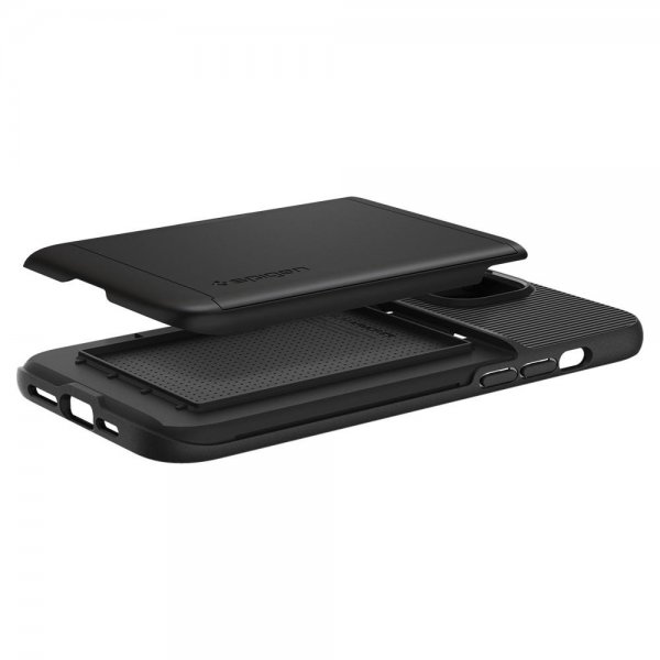 Spigen iPhone 14 Cover Slim Armor CS Sort
