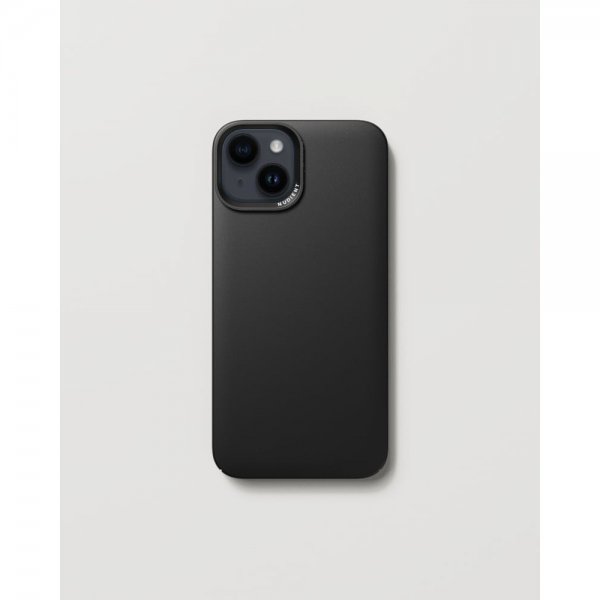 Nudient iPhone 14 Cover Thin Case MagSafe Ink Black