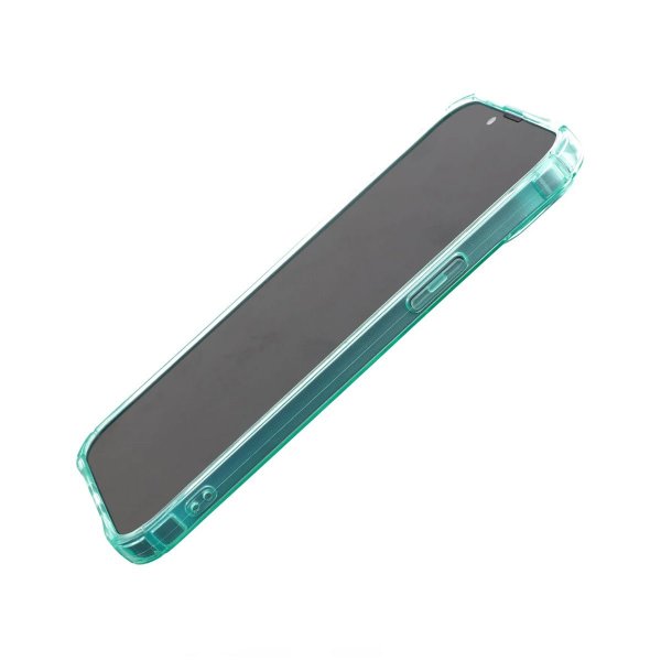 iPhone 14 Cover Kortholder Stødsikker Grøn