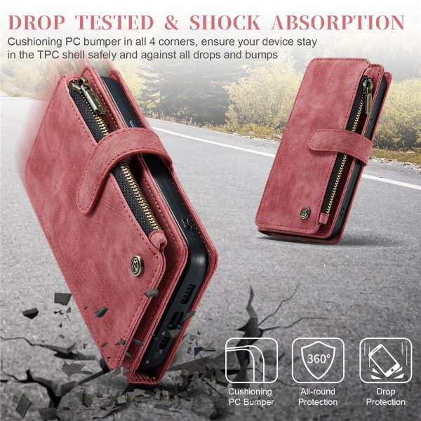 CaseMe iPhone 15 Cover C30 Series Rød