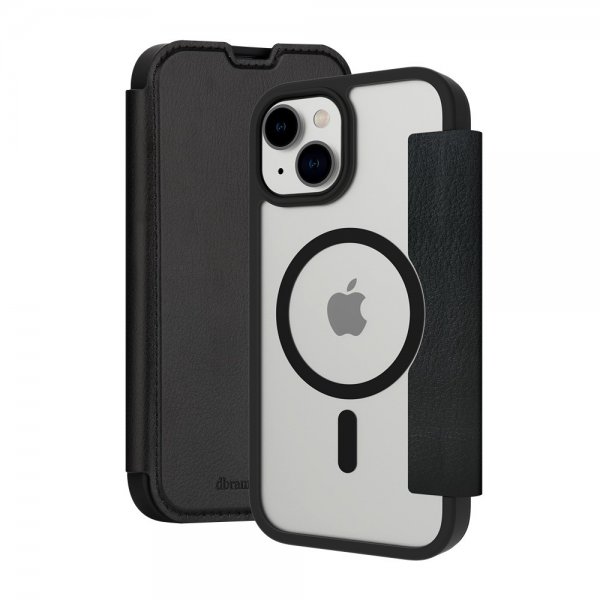 dbramante1928 iPhone 13/14/15/16e/17e Cover Helsinki MagSafe Clear/Black