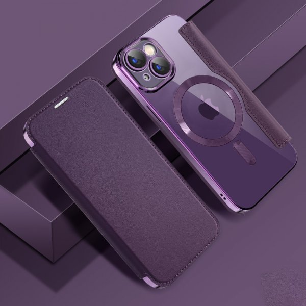 iPhone 15 Cover MagSafe Lilla
