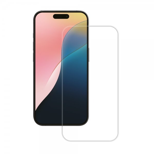 Vivanco iPhone 15/iPhone 16 Skærmbeskyttelse Hærdet Beskyttelsesglas 9H