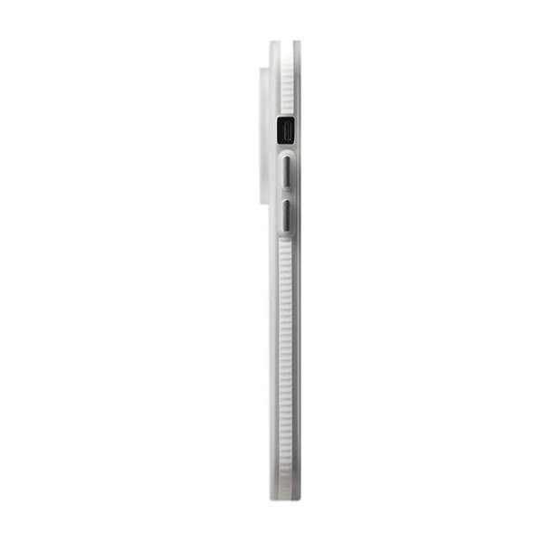 Rvelon iPhone 15 Cover Bølget MagSafe Hvid