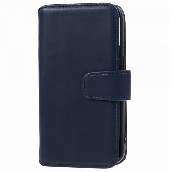 Nordic Covers iPhone 15 Plus Etui Essential Læder Heron Blue