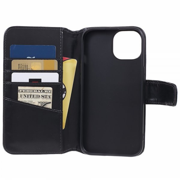 Nordic Covers iPhone 15 Plus Essential lædercover Ravnsort