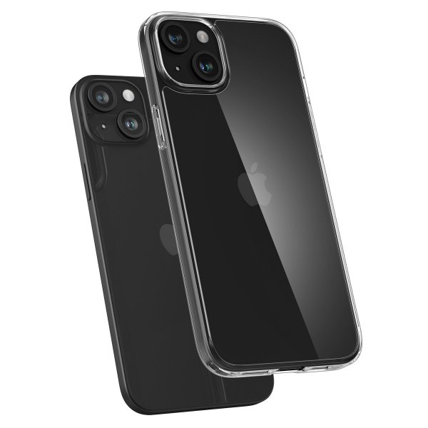 Spigen iPhone 15 Plus Cover Air Skin Hybrid Crystal Clear
