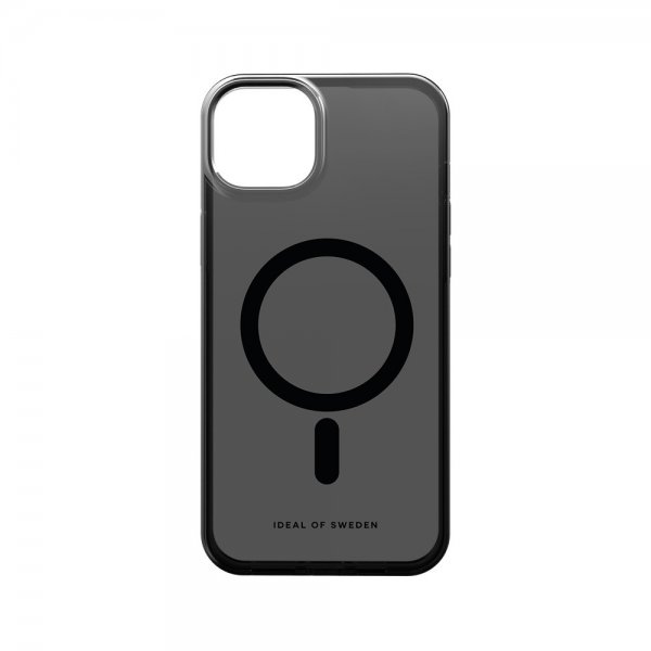 Ideal of Sweden iPhone 15 Plus Cover Clear Case MagSafe Tinted Black