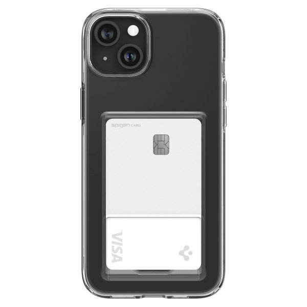 Spigen iPhone 15 Plus Cover Crystal Slot Crystal Clear