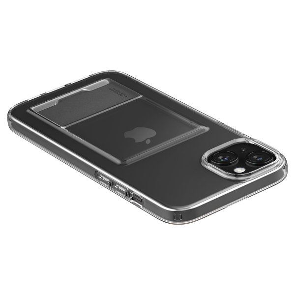 Spigen iPhone 15 Plus Cover Crystal Slot Crystal Clear