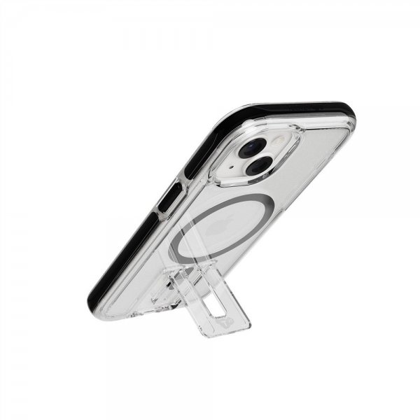 Tech21 iPhone 15 Plus Cover Evo Crystal Kick MagSafe Klar/Sort