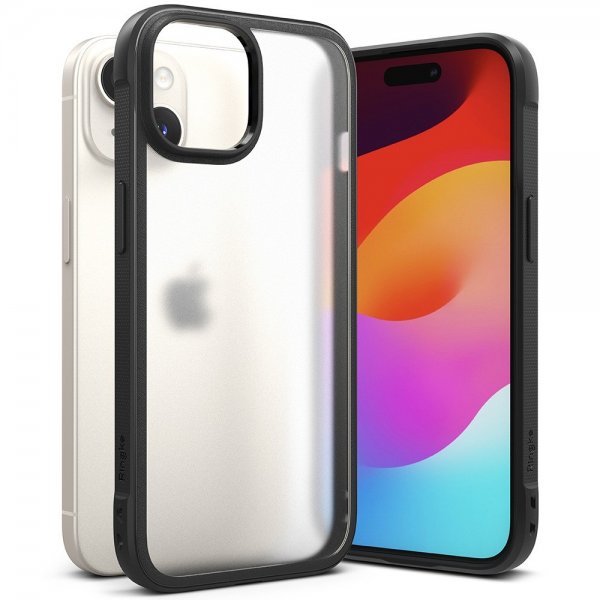 Ringke iPhone 15 Plus Cover Fusion Bold Mat Sort