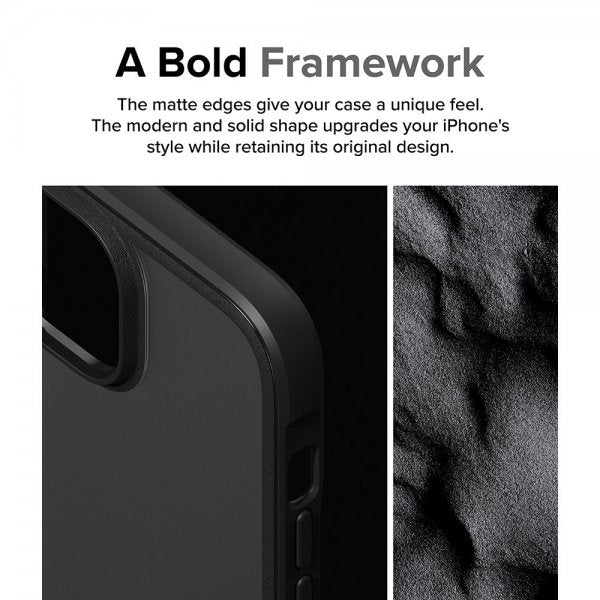 Ringke iPhone 15 Plus Cover Fusion Bold Mat Sort