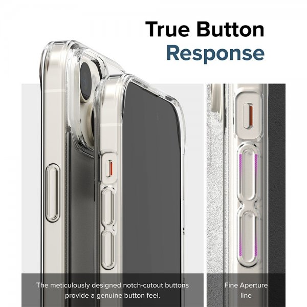 Ringke iPhone 15 Plus Cover Fusion Matte Clear