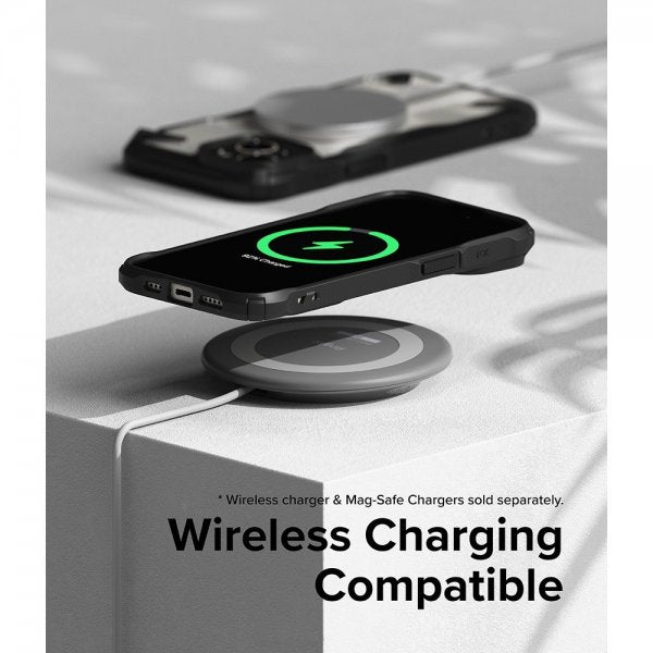 Ringke iPhone 15 Plus Cover Fusion X Sort