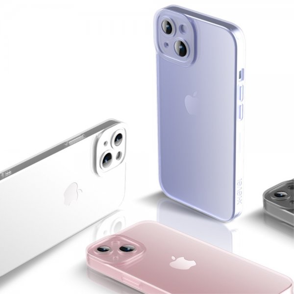X-Level iPhone 15 Plus Cover Hærdet Glas Blå