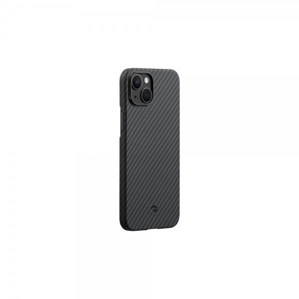 Pitaka iPhone 15 Plus Cover MagEZ Case 4 Sort/Grå Twill