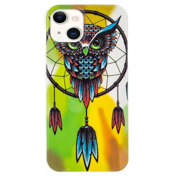 iPhone 15 Plus Cover Motiv Ugle Drømmefanger