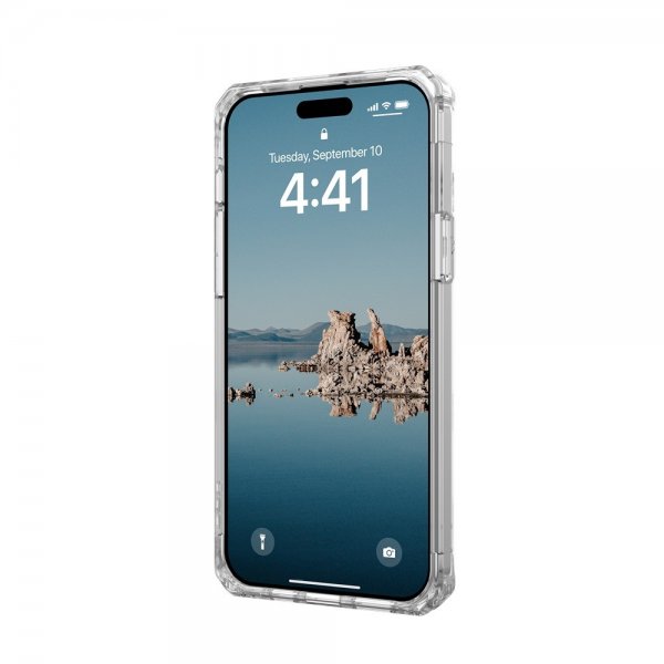 Urban Armor Gear (UAG) iPhone 15 Plus Cover Plyo MagSafe Ice Hvid