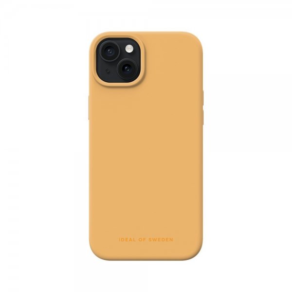 Ideal of Sweden iPhone 15 Plus Cover Silikonecover MagSafe Apricot