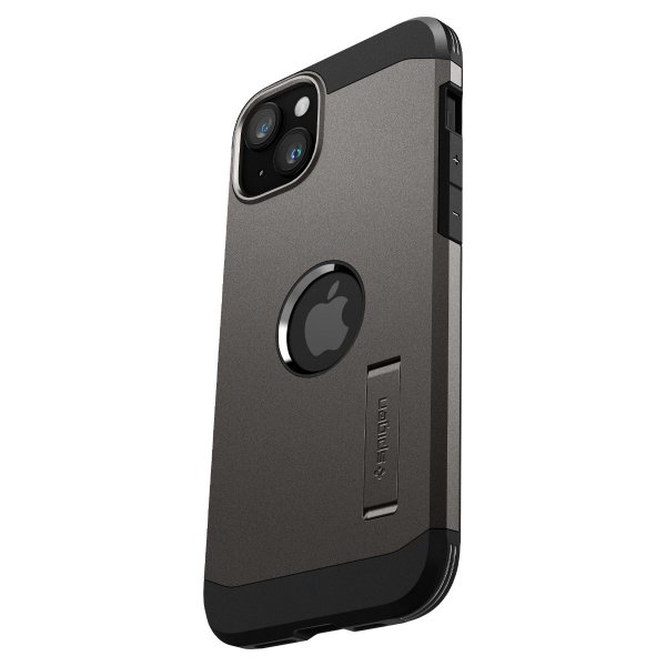 Spigen iPhone 15 Plus Cover Tough Armor MagFit Gunmetal