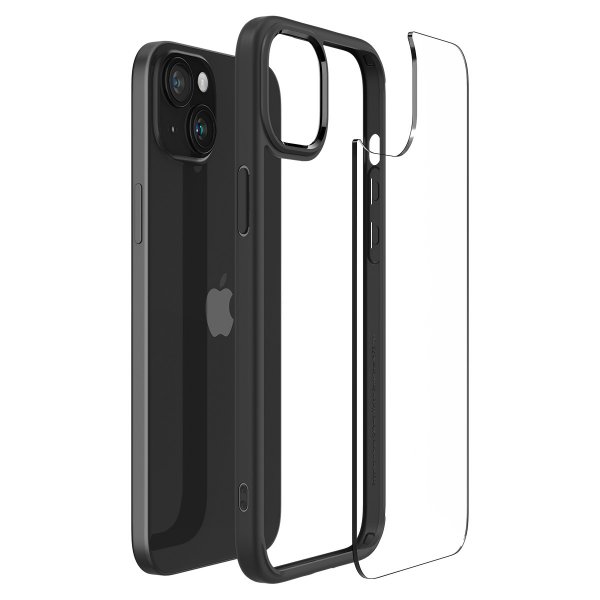 Spigen iPhone 15 Plus Cover Ultra Hybrid Mat Sort