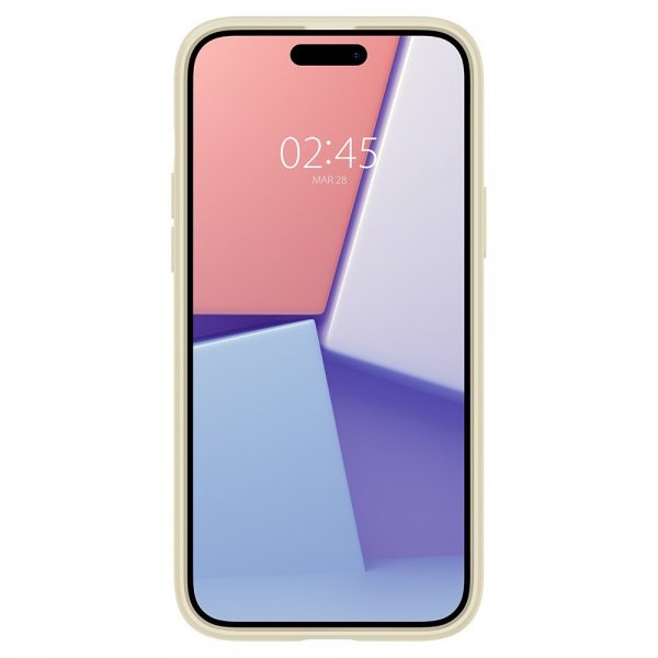 Spigen iPhone 15 Plus Cover Ultra Hybrid Mute Beige