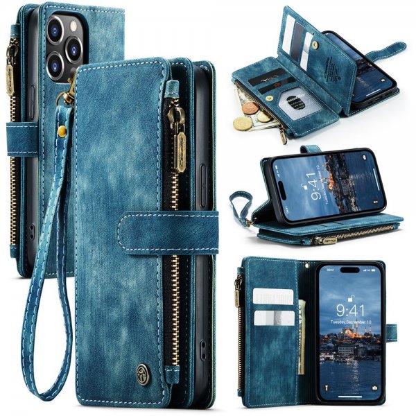 CaseMe iPhone 15 Pro Cover C30 Series Petrol