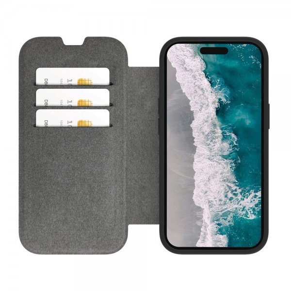dbramante1928 iPhone 15 Pro Cover Helsinki MagSafe Klar/Sort
