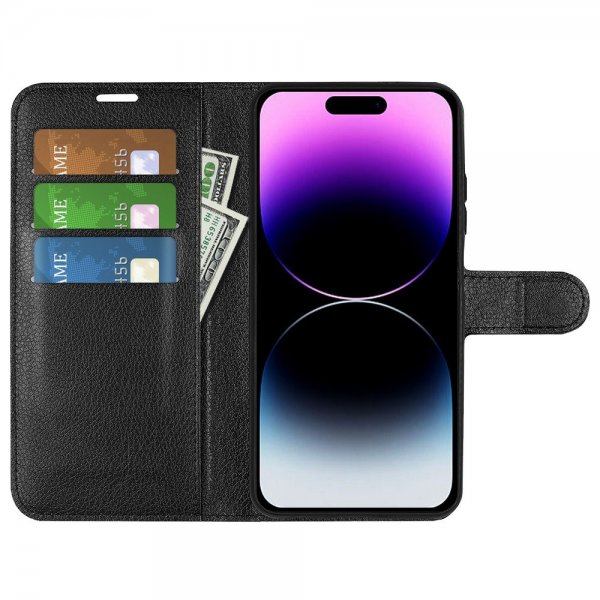 iPhone 15 Pro Cover Litchi Sort