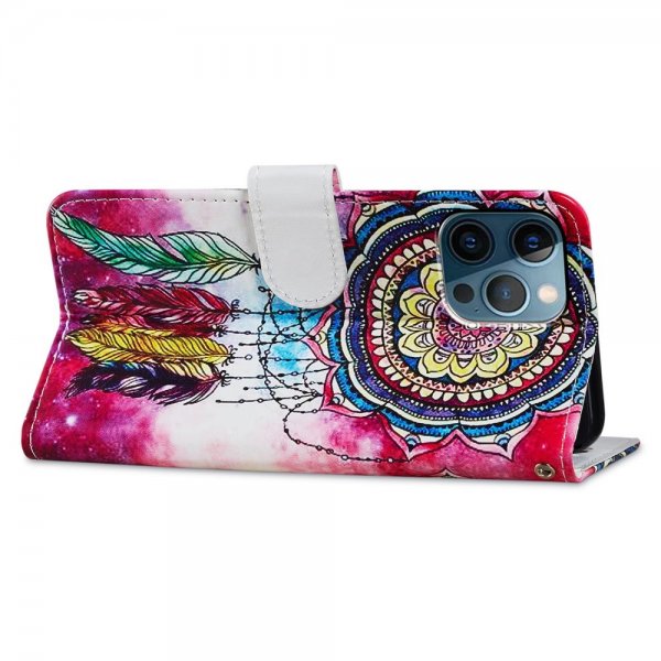 iPhone 15 Pro Cover Motiv Rød Drømmefanger