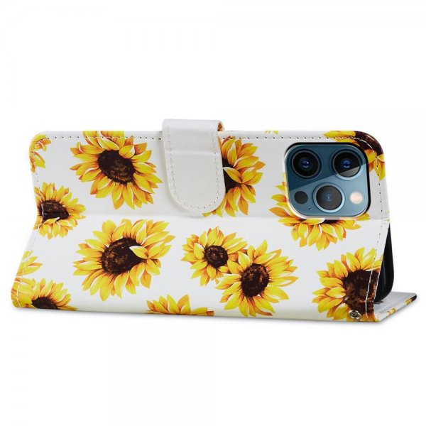 iPhone 15 Pro Cover Motiv Solsikker