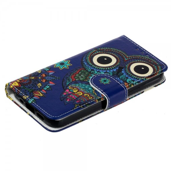 iPhone 15 Pro Cover Motiv Ugle Mandala