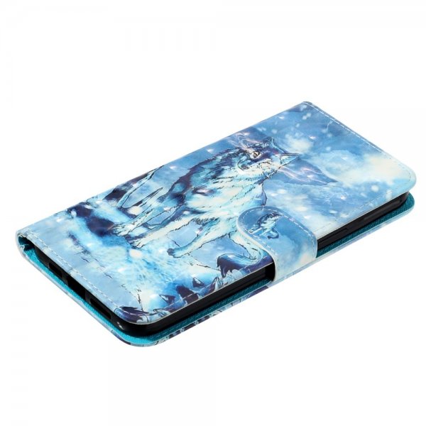 iPhone 15 Pro Cover Motiv Ulv Blå
