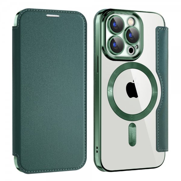 iPhone 15 Pro Max Cover MagSafe Grøn