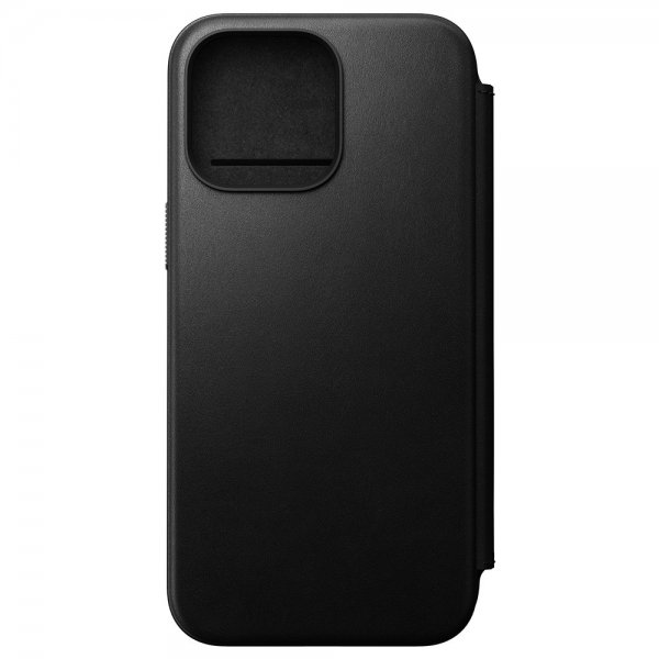 Nomad iPhone 15 Pro Max Cover Modern Læder Folio Sort