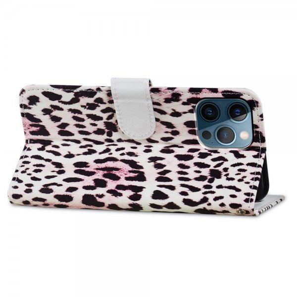 iPhone 15 Pro Max Cover Leopardmønster